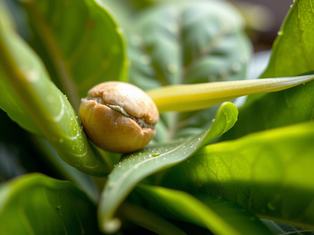 Macro botanical detail